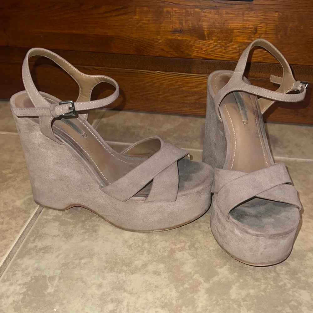 ZARA Heeled Wedges
